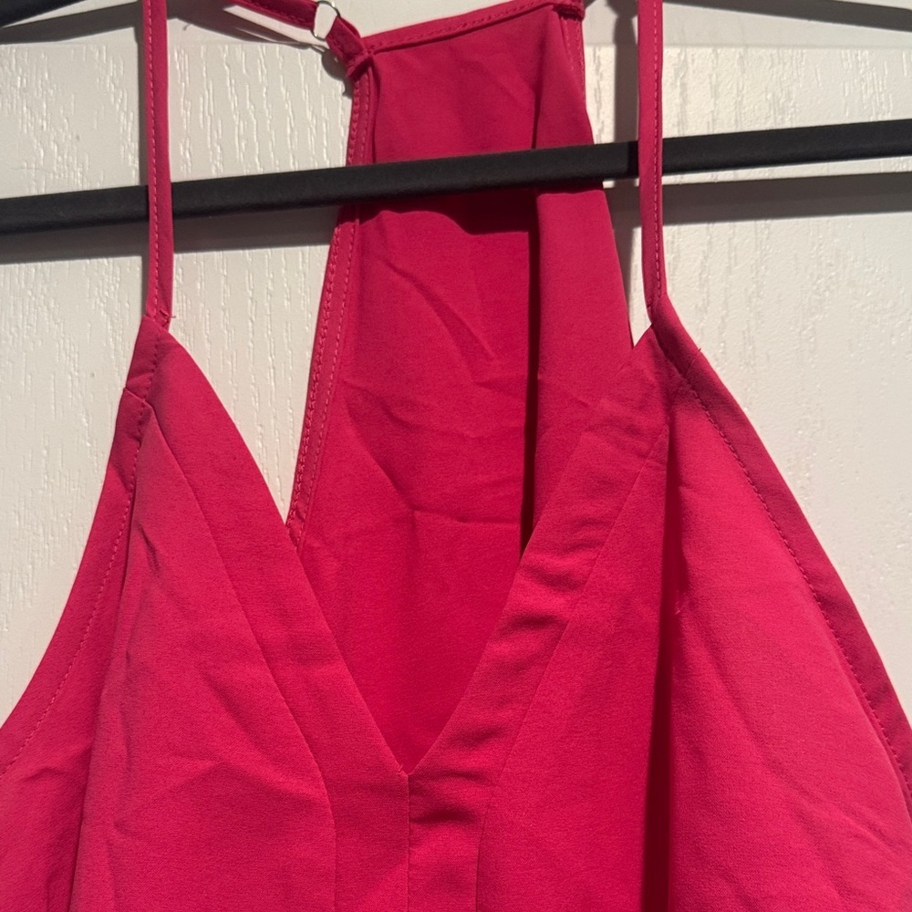 Elegant Red Camisole Top - Picture 2 of 6